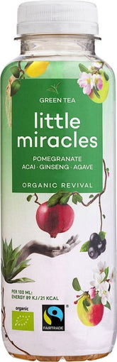 Boisson énergisante saveur thé vert BIO 330 ml - LITTLE MIRACLES